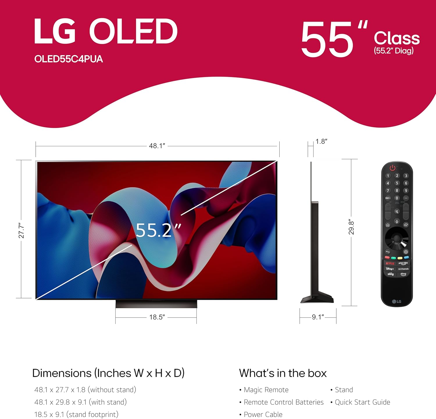 LG C4 55-Inch OLED evo 4K TV - Performance: Where It Counts