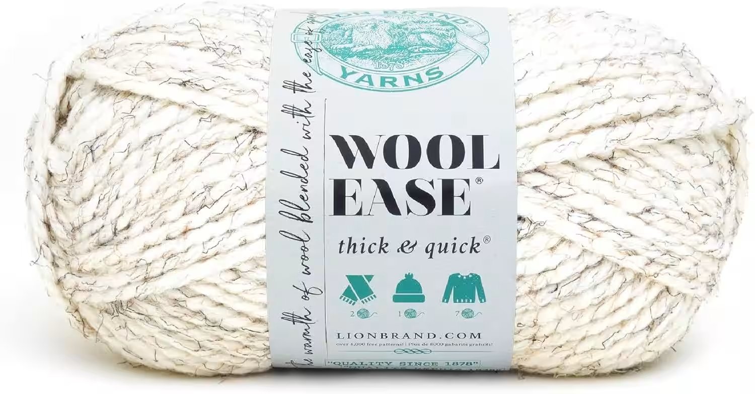 Lion Brand Wool-Ease Thick Quick Yarn Super Bulky Review