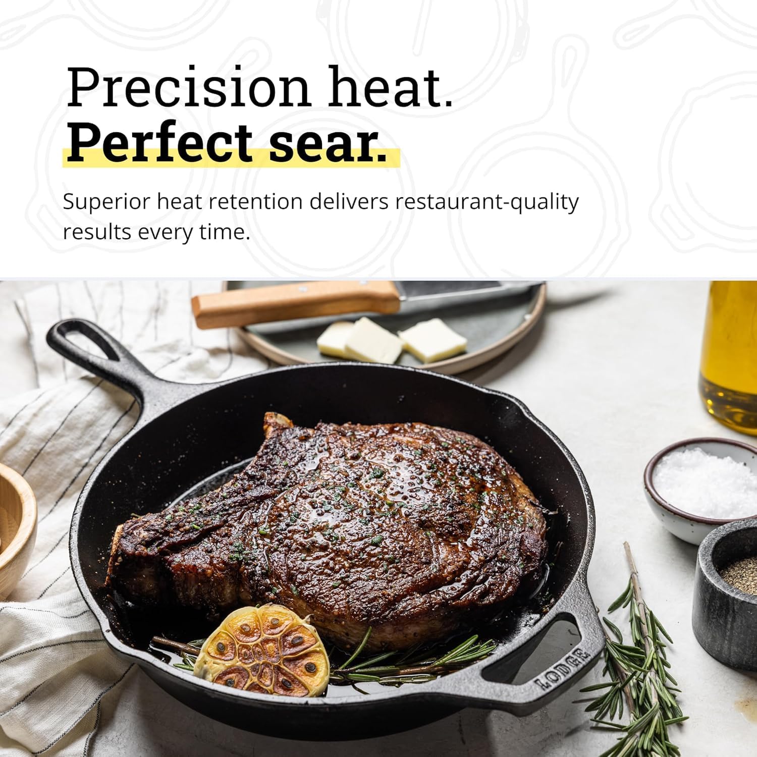 Lodge 12 Inch Cast Iron Skillet Pre-Seasoned with Silicone Handle - How It Compares