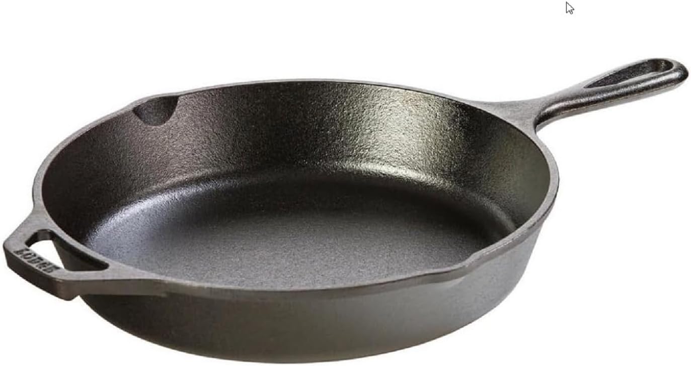 Lodge Cast Iron Skillet (10.25 inch) - Design and Build Quality
