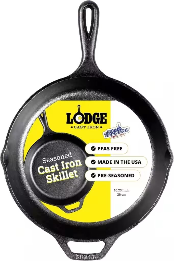 Lodge Pre-Seasoned Cast Iron Skillet 10.25 Inch Review 2026: Is the Amazon Bestseller Worth the Hype? - Product Image