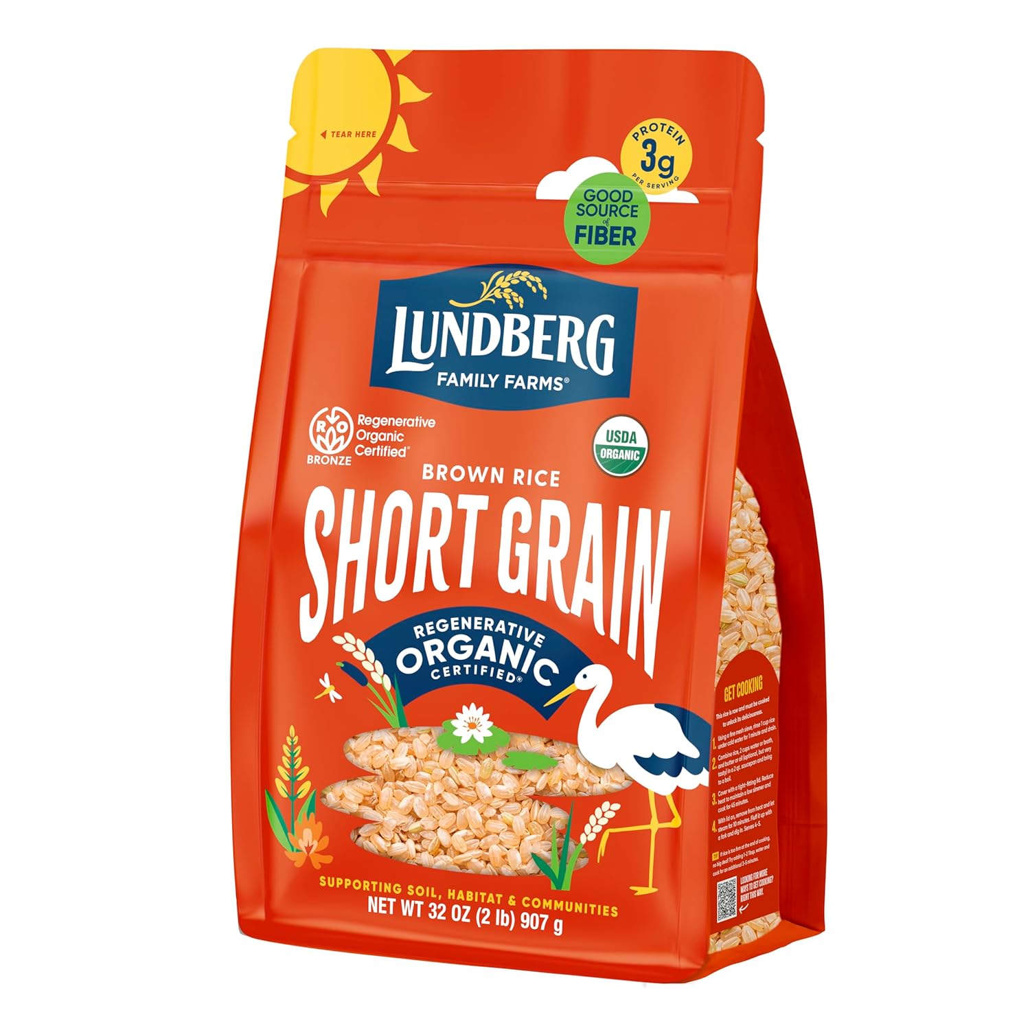 Lundberg Organic Short Grain Brown Rice 2 Lbs Review
