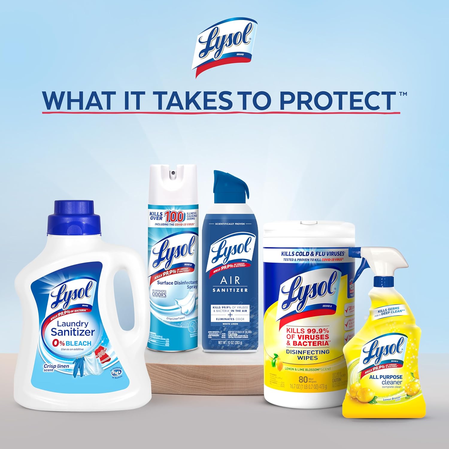 Lysol Disinfectant Spray Crisp Linen 19oz 2 Pack - How It Compares