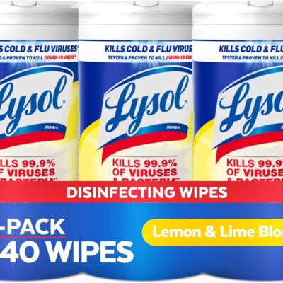 Lysol Disinfecting Wipes 3-Pack Review: The Amazon Best Seller With 125,000+ Reviews Tested - Product Image
