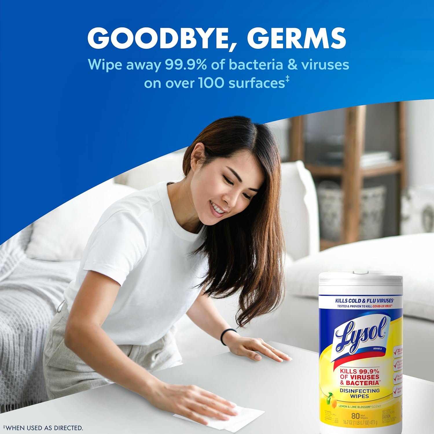 Lysol Disinfecting Wipes 3-Pack - Value for Money