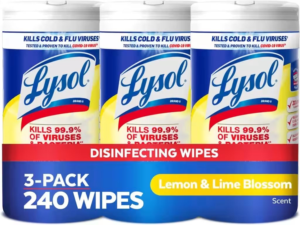 Lysol Disinfecting Wipes 80 Count Lemon Lime Blossom Review 2026: Our Honest Verdict After Weeks of Testing - Product Image
