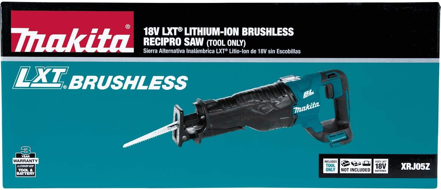Makita XRJ05Z 18V LXT Reciprocating Saw - Final Verdict