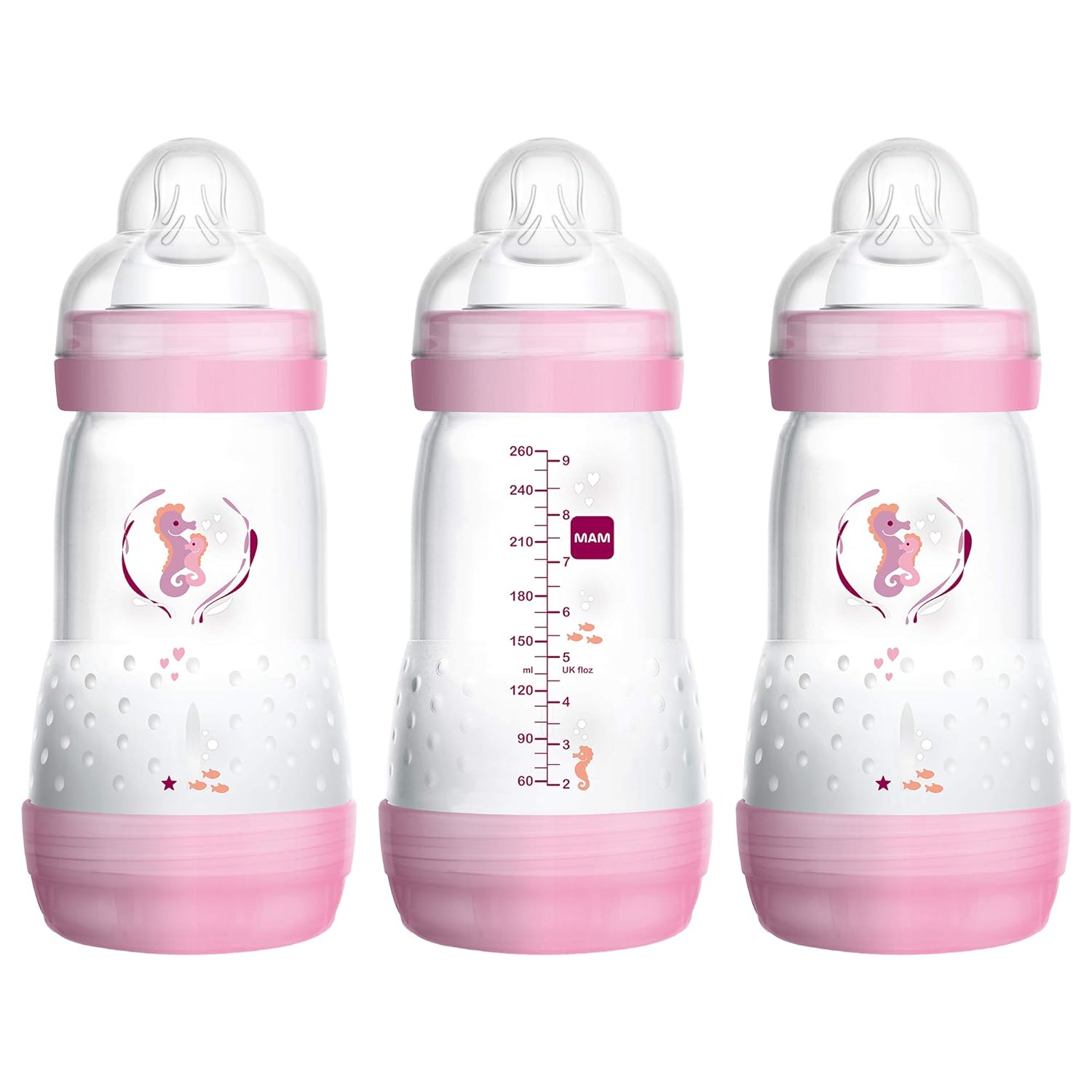Mam Anti-Colic Baby Bottle 9oz 3 Pack BPA Free Review