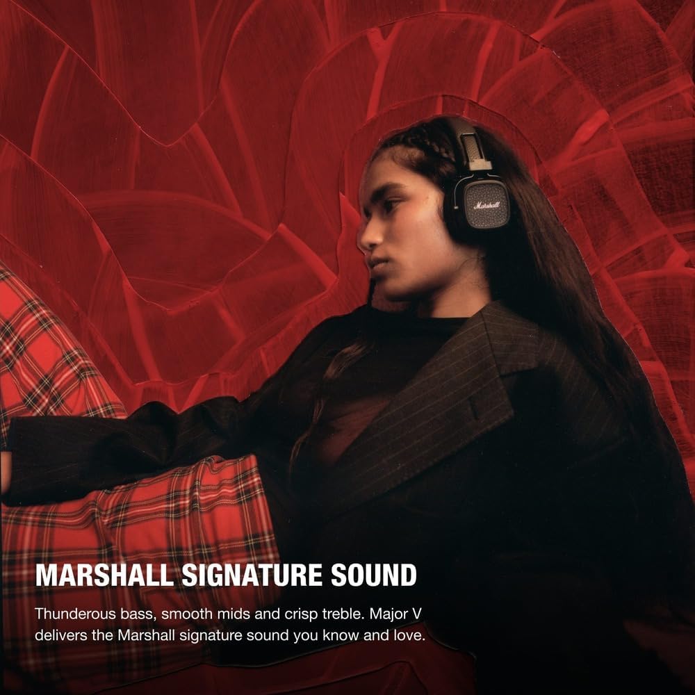 Marshall Major V On-Ear Wireless Headphones - Key Specifications