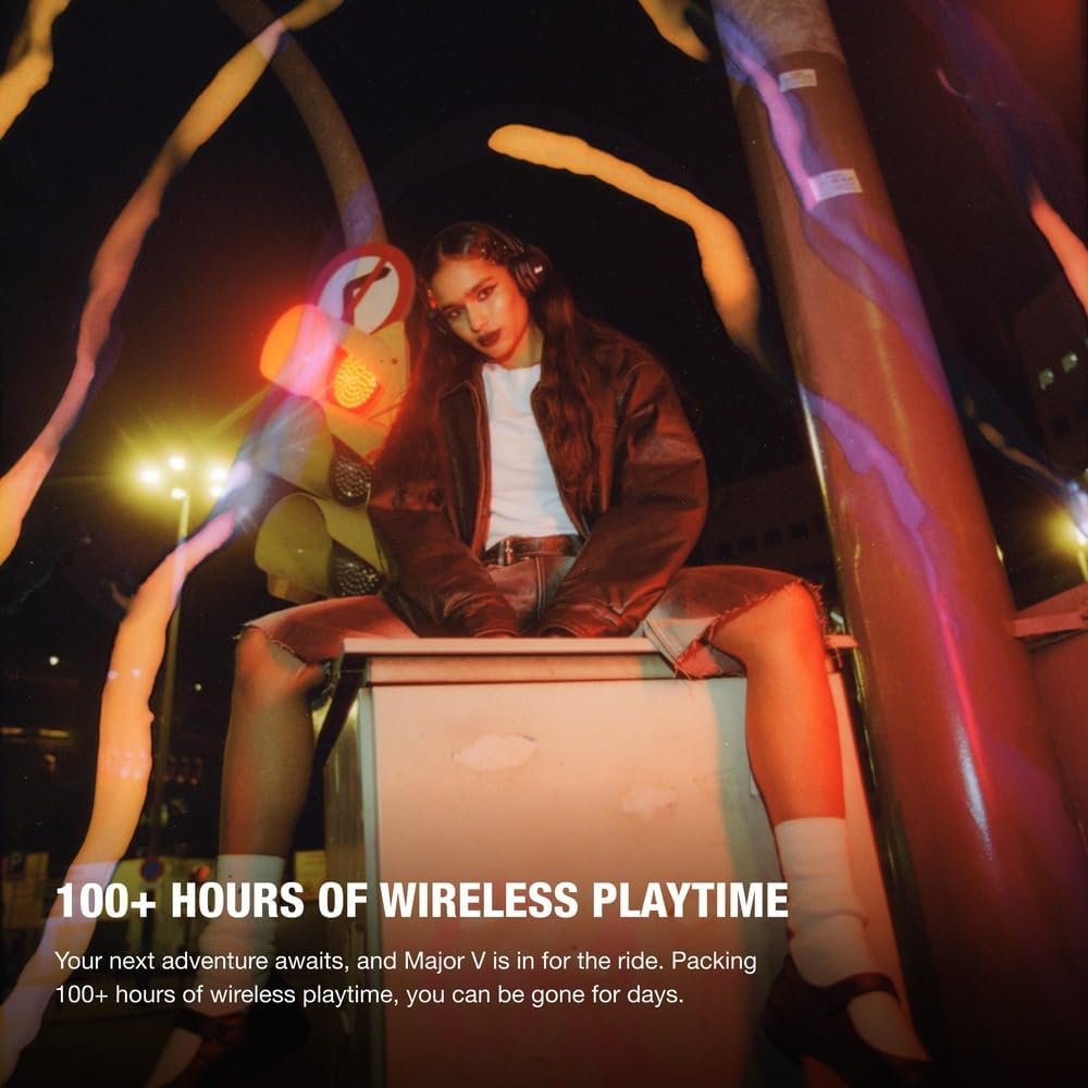 Marshall Major V On-Ear Wireless Headphones - Design and Build Quality