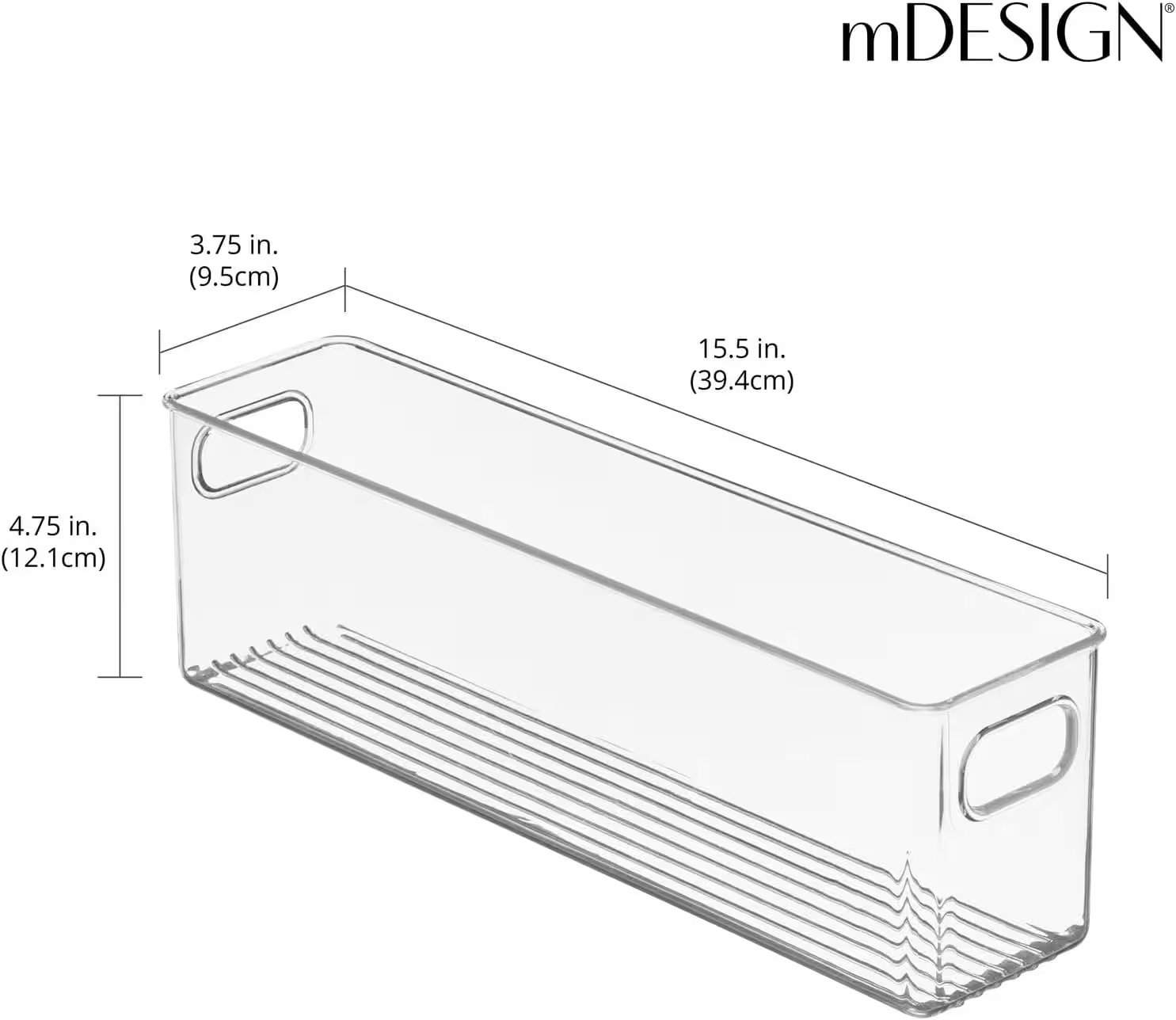 mDesign Plastic Kitchen Pantry Storage Organizer Bin 6 Pack Review