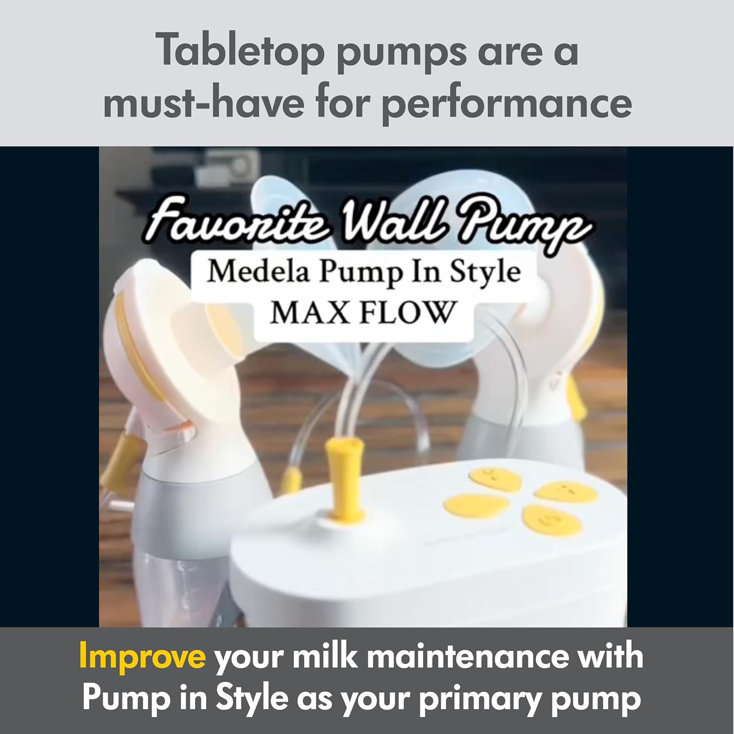 Medela Pump In Style with MaxFlow Double Electric - Key Specifications