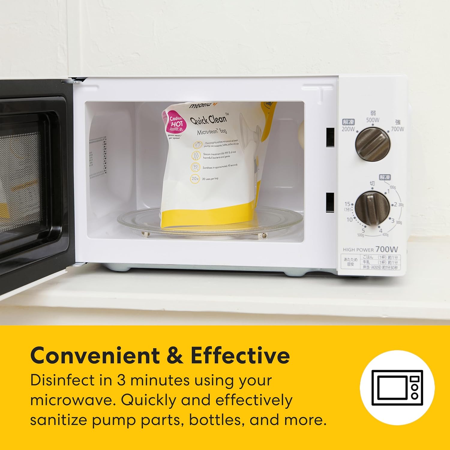 Medela Quick Clean Micro-Steam Bags 12 Pack - Real-World Performance