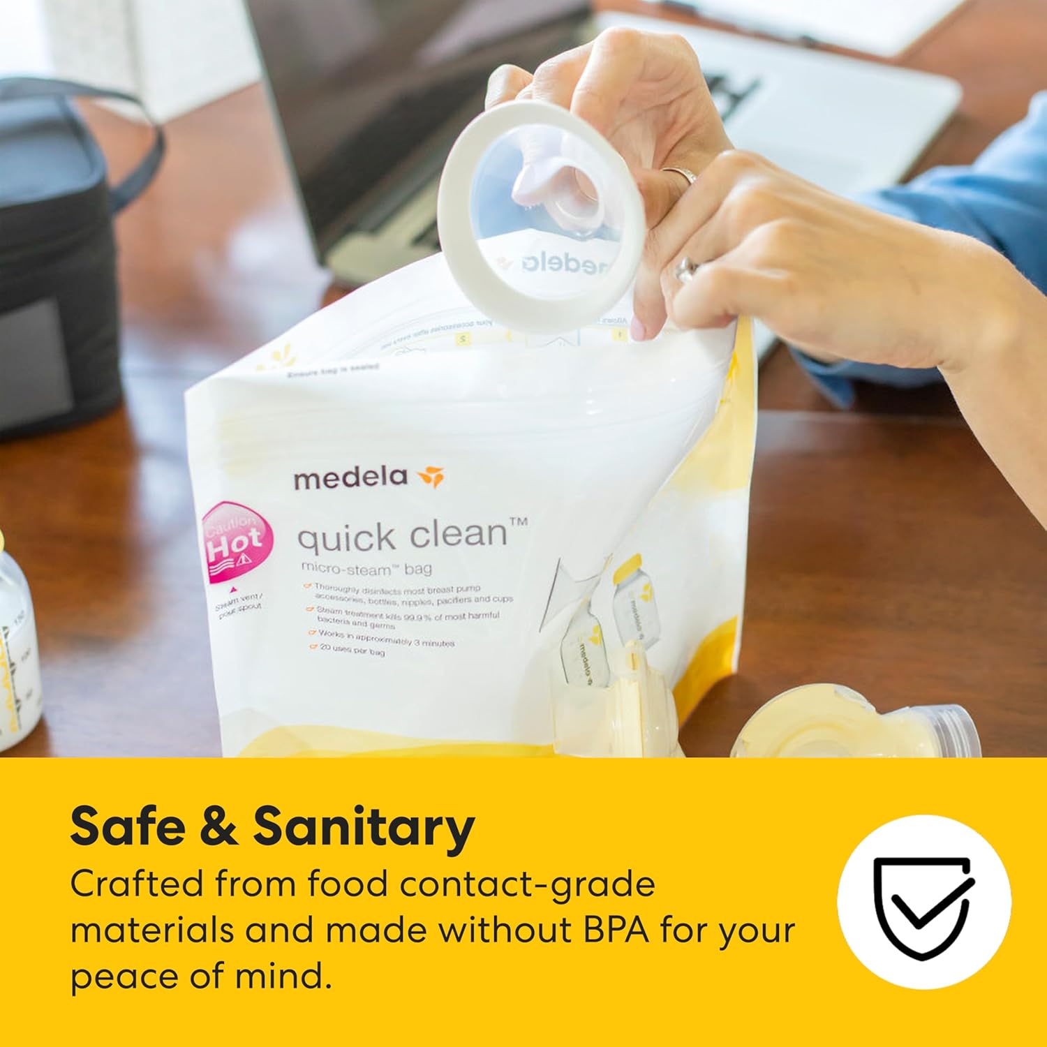 Medela Quick Clean Micro-Steam Bags 12 Pack - How It Compares