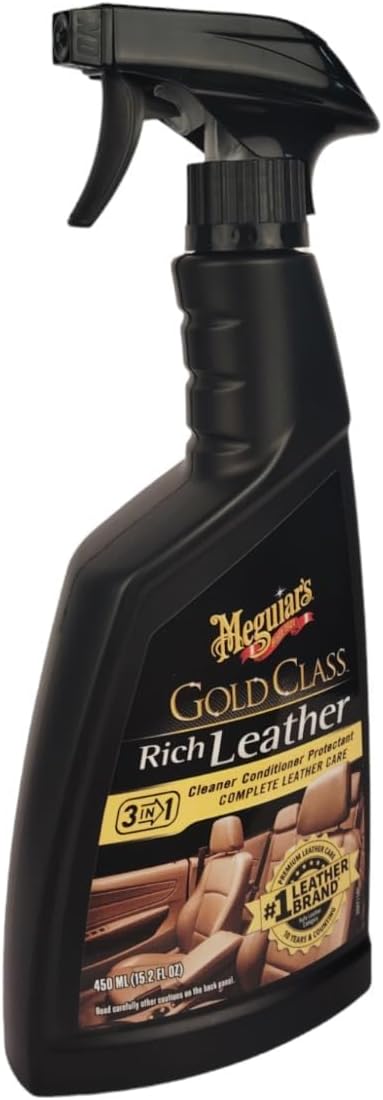 Meguiar's Gold Class Rich Leather Cleaner Conditioner 15.2oz - Key Specifications