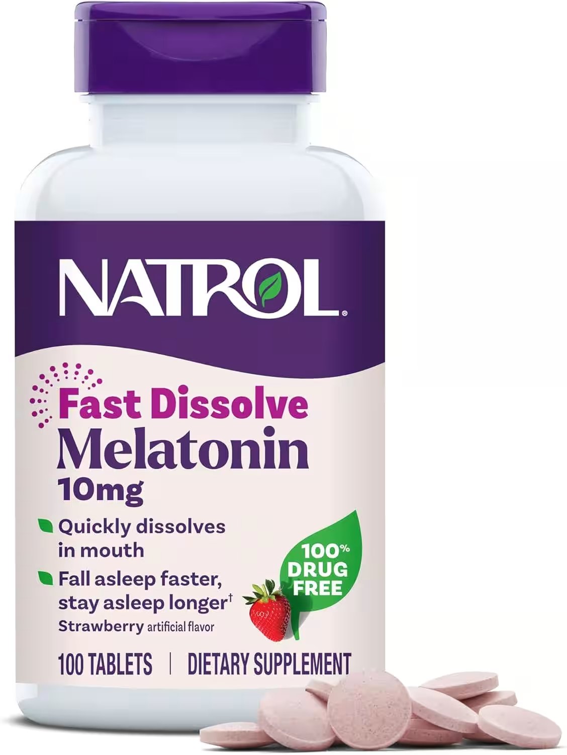 Melatonin 10mg Fast Dissolve Tablets 120 Count Natrol Review