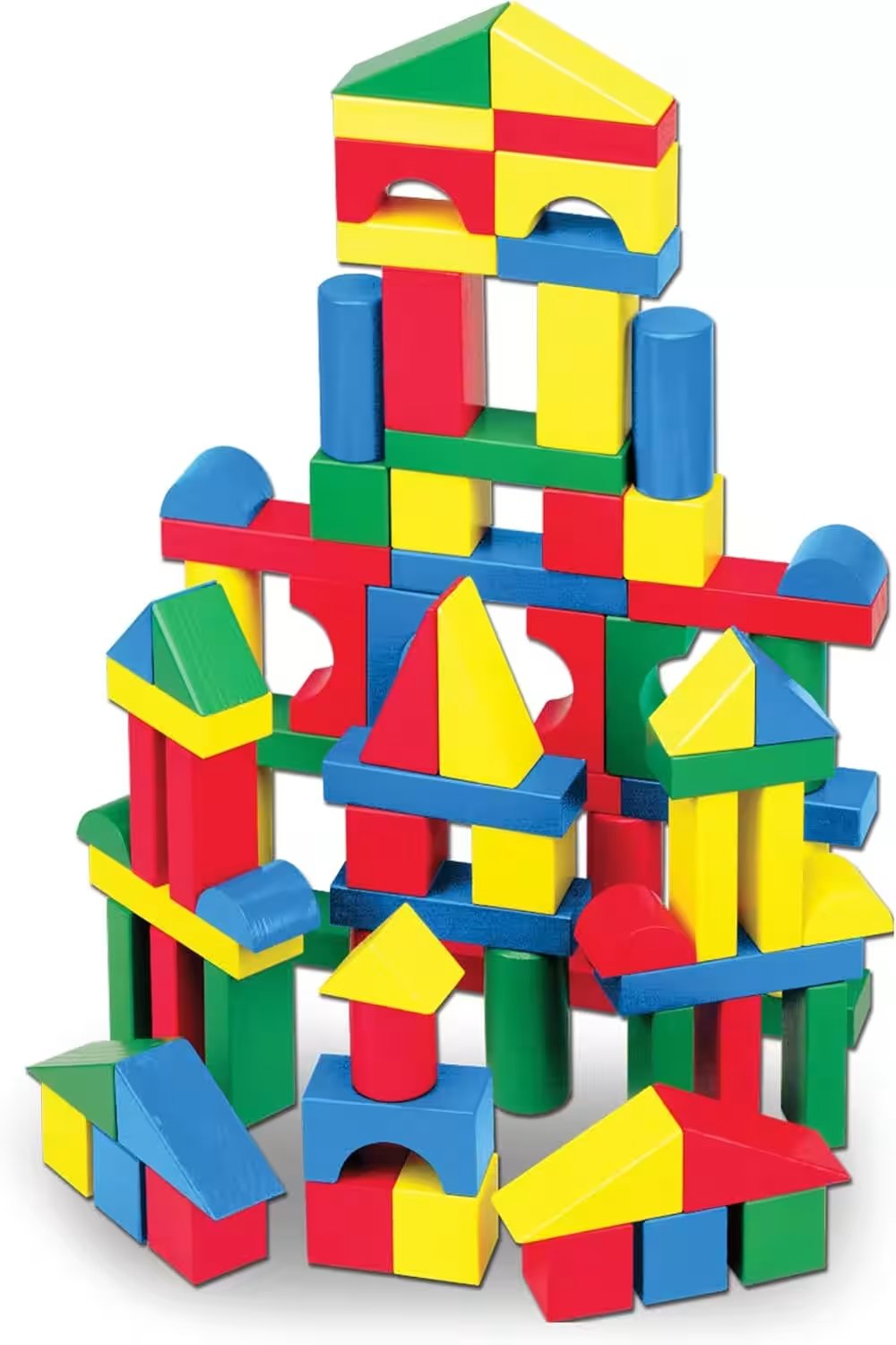 Melissa and Doug Wooden Building Blocks Set 100 Pieces Review