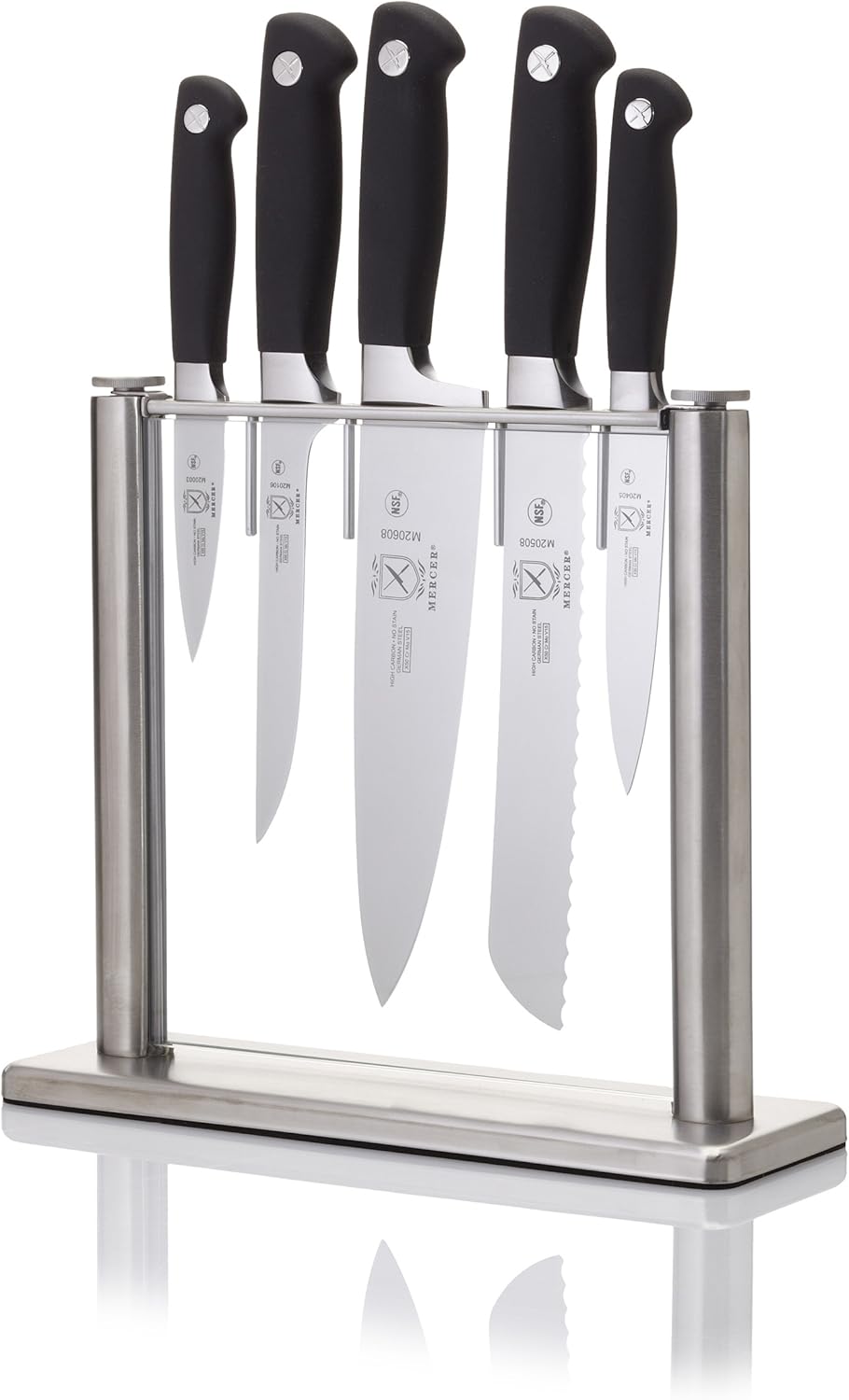 Mercer Culinary Genesis 6-Piece Forged Knife Block Set Review
