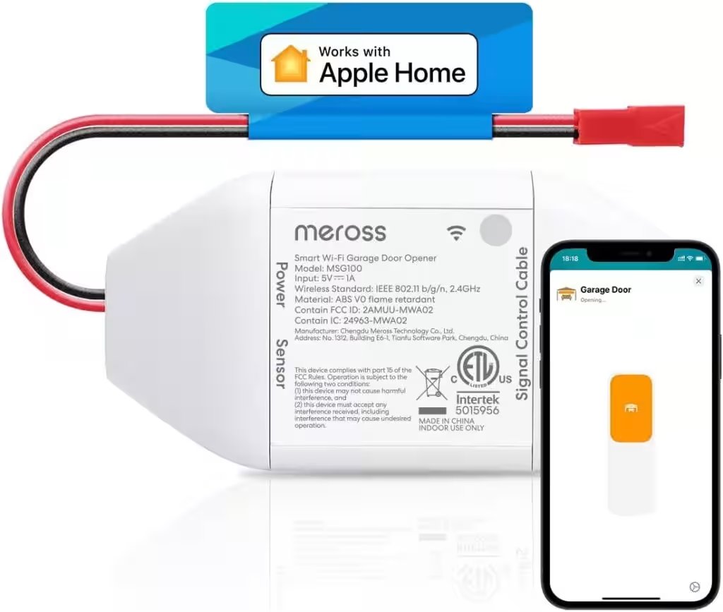Meross Smart WiFi Garage Door Opener Remote Review: The 100,000+-Review Amazon Hit — Worth Your Money? - Product Image