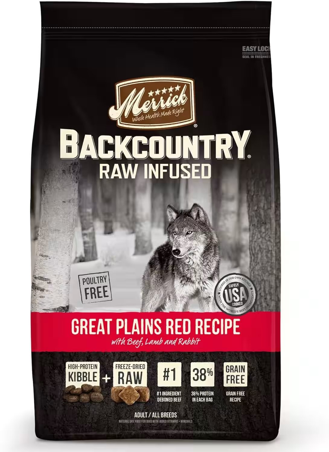 Merrick Backcountry Raw Infused Grain Free Dog 22 Lbs Review