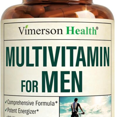 Methylated Multivitamin for Men with Bioavailable Vitamins Chelated Minerals Vitamin D B12 C A and Zinc - Product Image