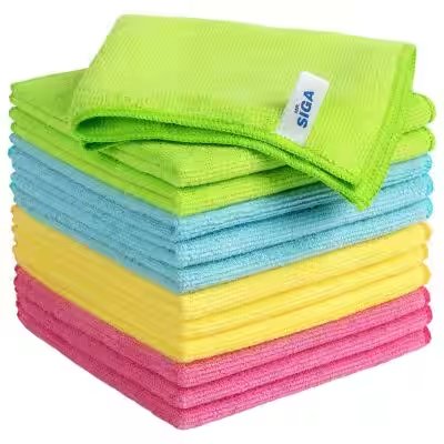 Microfiber Cleaning Cloths 12 Pack Review: Is This Top-Rated Amazon Pick Worth $20? - Product Image