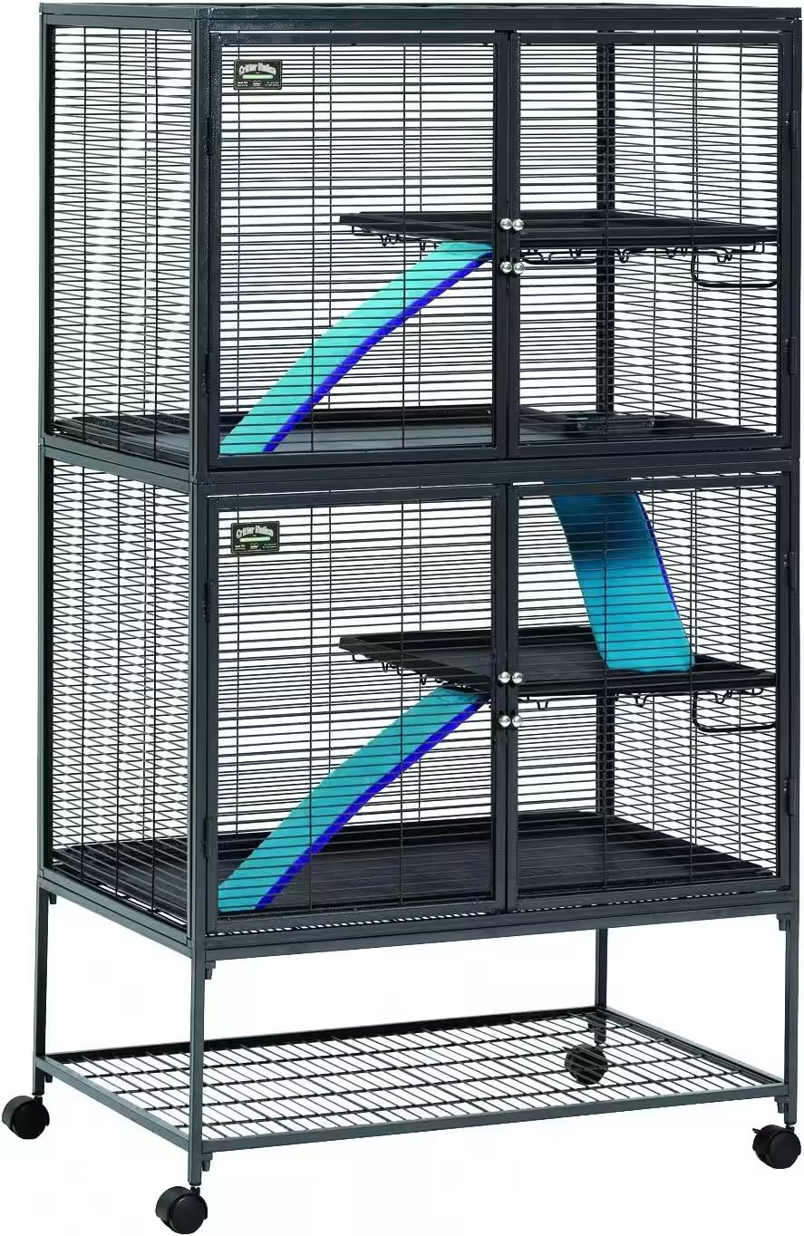 Midwest Deluxe Critter Nation Double Unit Small Animal Cage Review