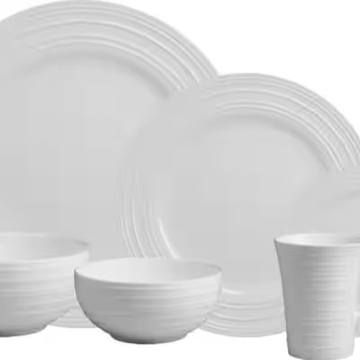 Mikasa Swirl White 36-Piece Bone China Dinnerware Set Review — 8,000+ Amazon Ratings Later, Here's Our Honest Verdict - Product Image
