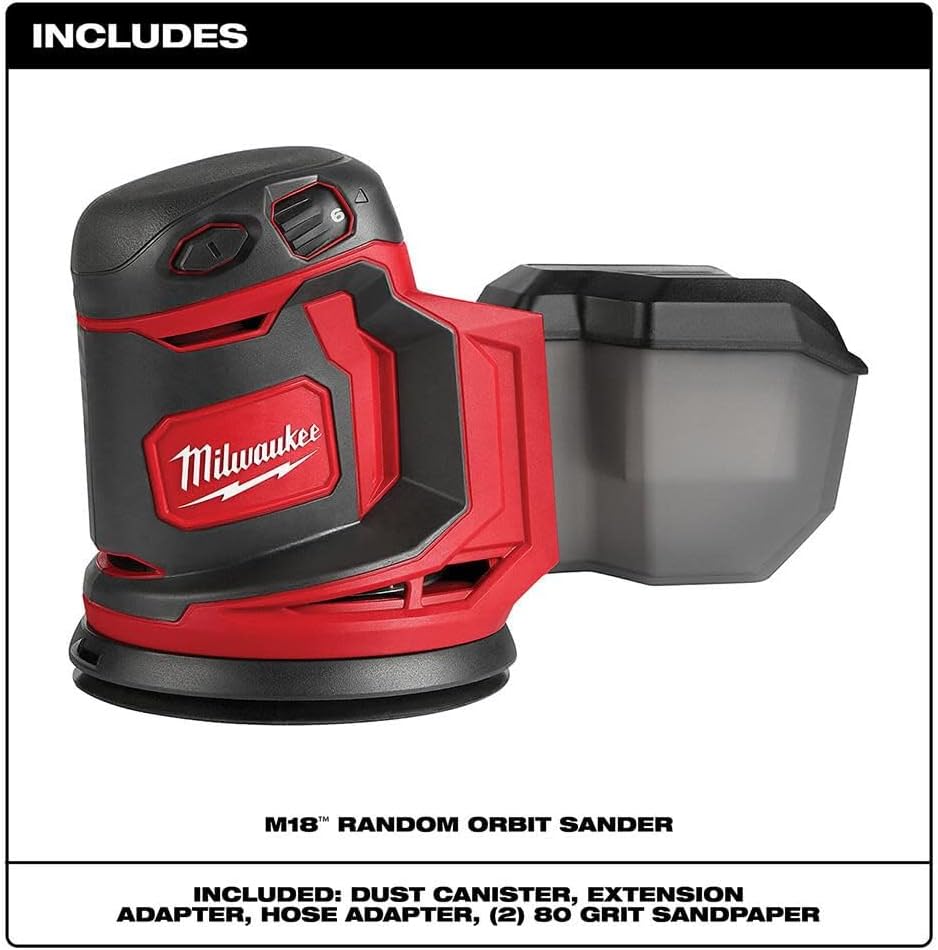 Milwaukee 2648-20 M18 Random Orbit Sander - Real-World Performance