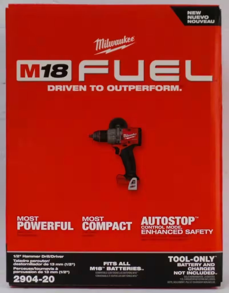 Milwaukee M18 FUEL Hammer Drill Driver 2904-20 Review — Is It Really Worth $25 in 2026? - Product Image