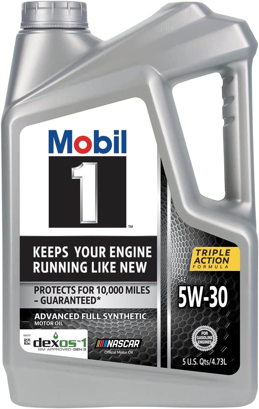 Mobil 1 Advanced Full Synthetic Motor Oil 5W-30 5 Quart - Design and Build Quality