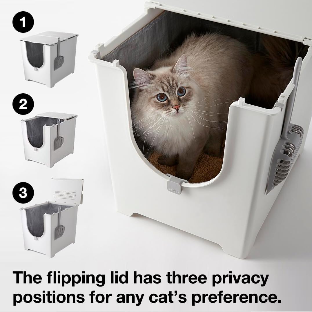 Modkat Flip Litter Box with Reusable Liner - Design and Build Quality