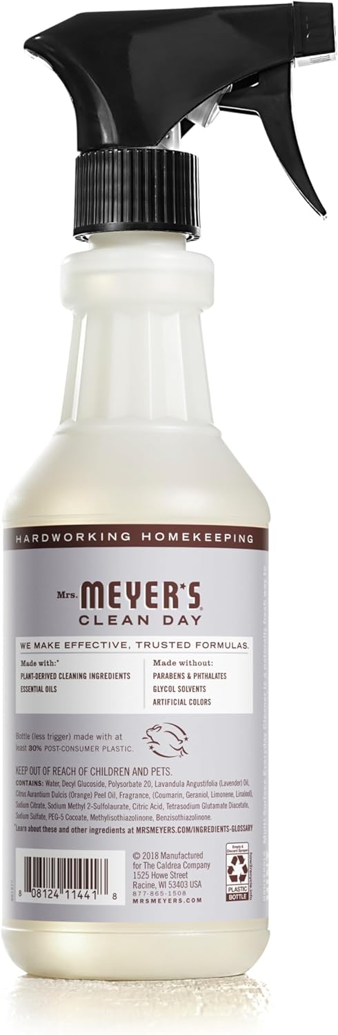 Mrs. Meyers Clean Day Multi-Surface Cleaner Lavender - Key Specifications
