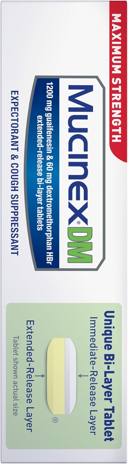 Mucinex DM Maximum Strength 12 Hour Tablets 42 Count - Real-World Performance