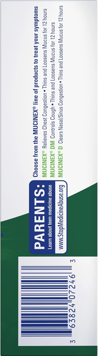 Mucinex DM Maximum Strength 12 Hour Tablets 42 Count - Performance Testing