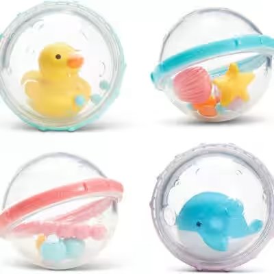 Munchkin Float and Play Bubbles Bath Toy 4 Count Review: The 75,000+-Review Amazon Hit — Worth Your Money? - Product Image