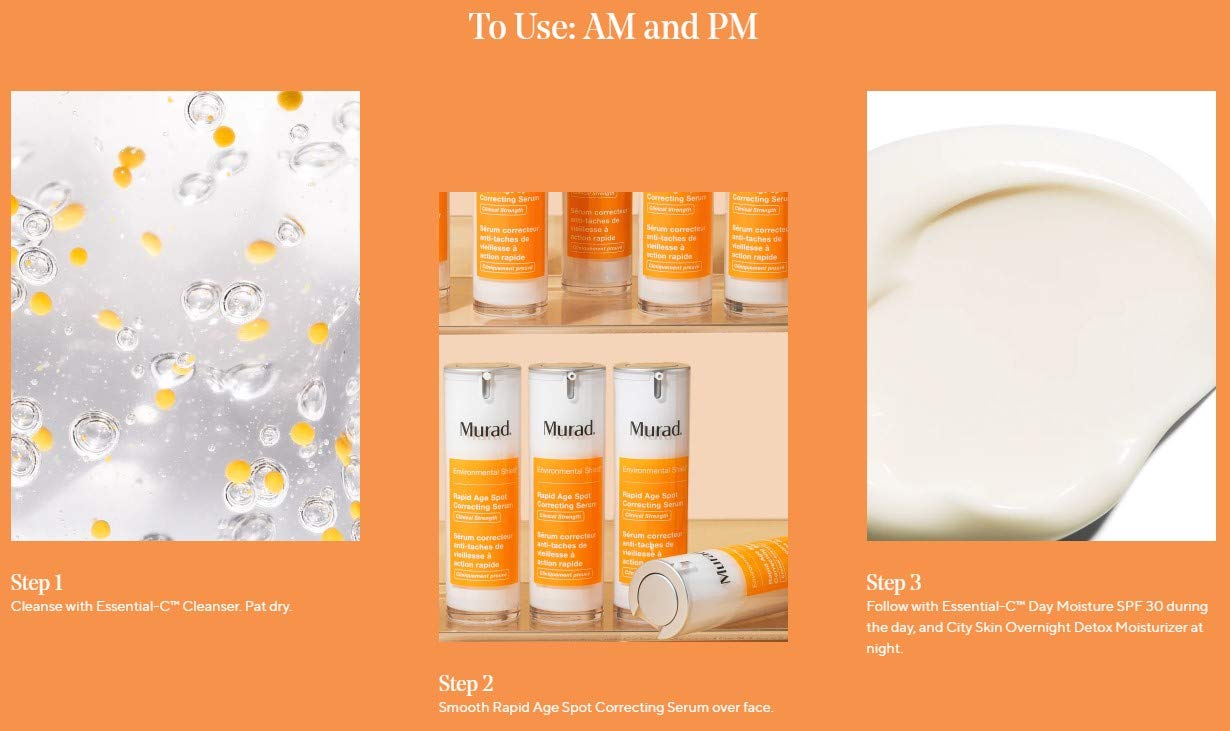 Murad Rapid Age Spot Correcting Serum 1oz - How It Compares