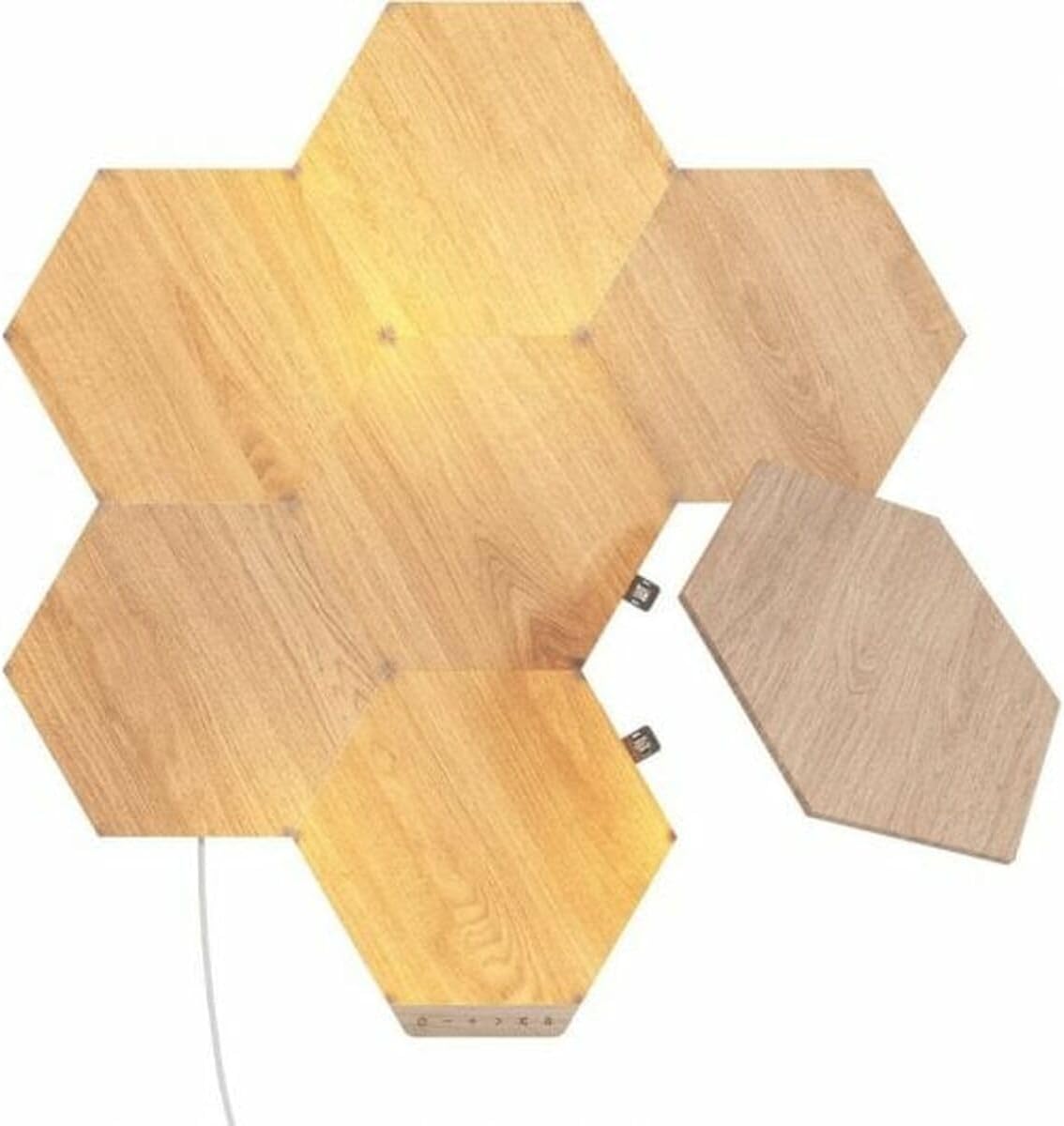 Nanoleaf Elements Wood Look Hexagons Smarter Kit 7 - Real-World Performance