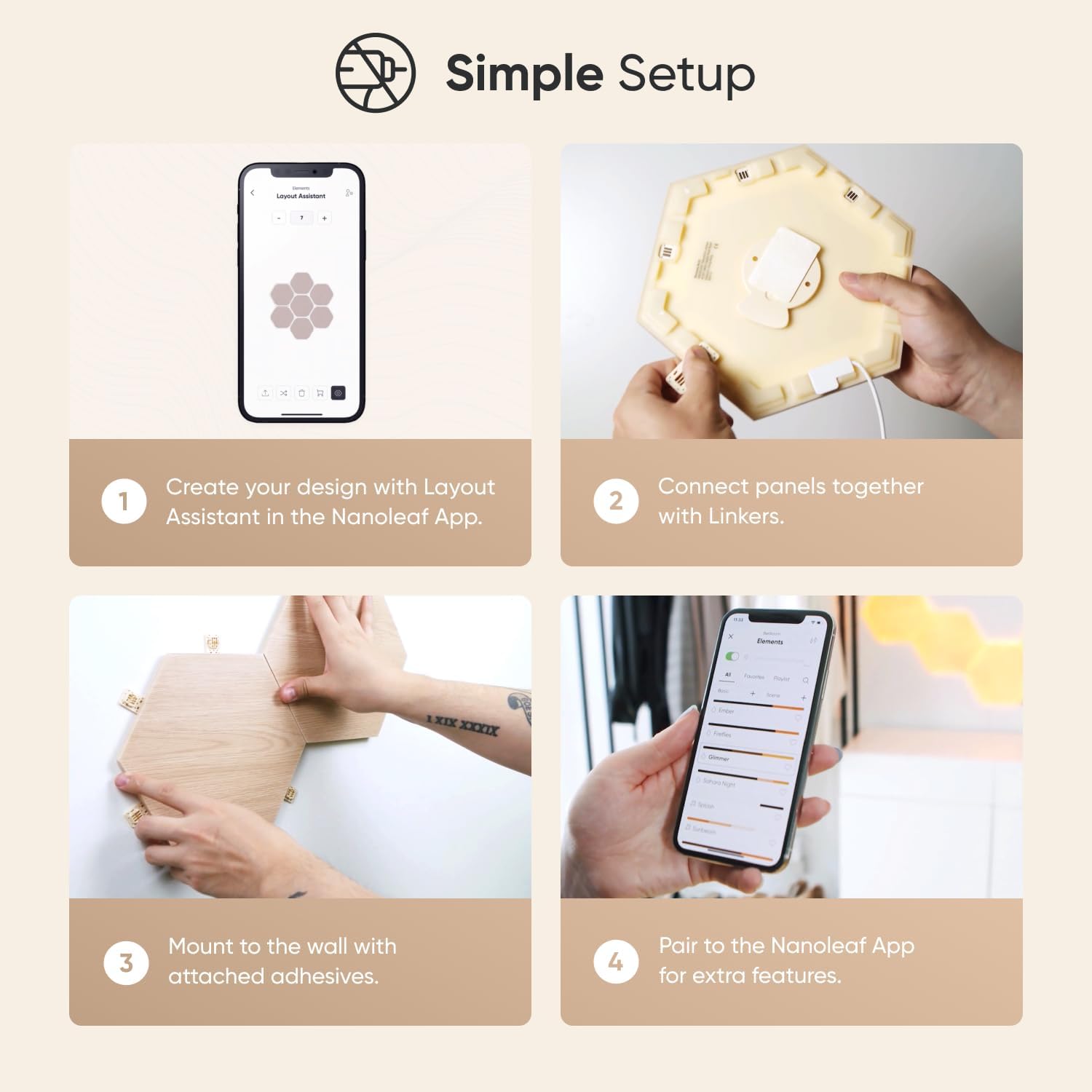 Nanoleaf Elements Wood Look Hexagons Smarter Kit 7 - Is It Worth the Price?