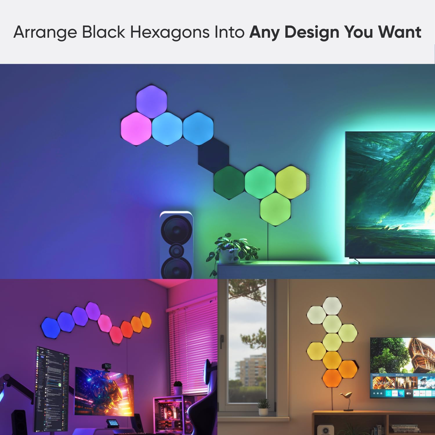 Nanoleaf Shapes Hexagons Smarter Kit 9 Panels - Key Specifications