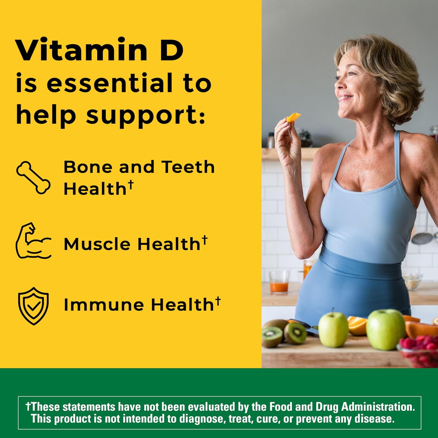 Nature Made Extra Strength Vitamin D3 5000 IU 180 Softgels - Key Specifications