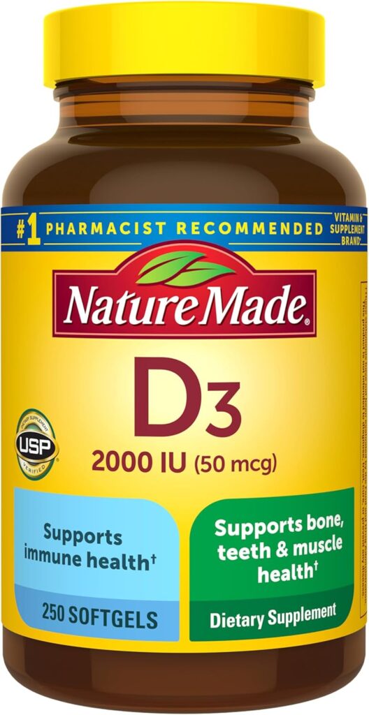 Nature Made Vitamin D3 2000 IU 220 Softgels Review: Why 12,000+ Amazon Buyers Can't Stop Raving About It - Product Image