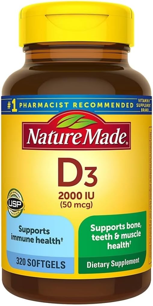 Nature Made Vitamin D3 2000 IU 220 Softgels - Final Verdict