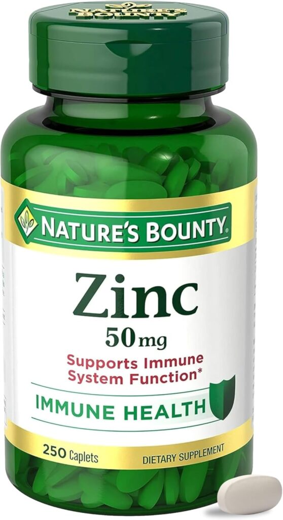 Nature's Bounty Zinc 50mg Caplets 250 Count Review: Best Health & Household Pick Under $15? - Product Image