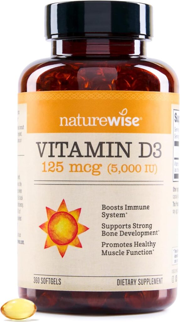 NatureWise Vitamin D3 5000iu 360 Count Review — The Amazon Favorite With 150,000+ Ratings Put to the Test - Product Image