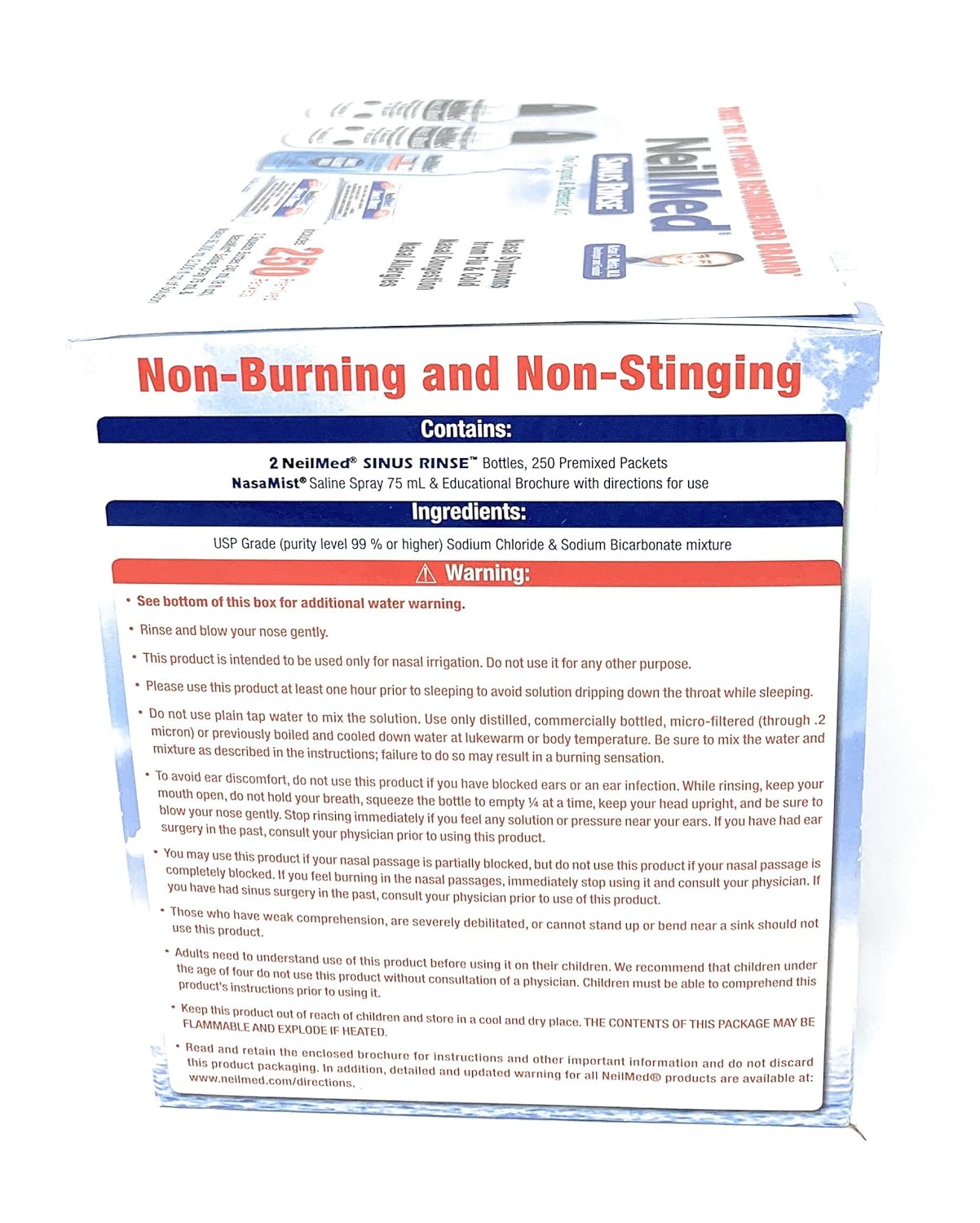 NeilMed Sinus Rinse Complete Saline Kit 50 Packets - Design and Build Quality