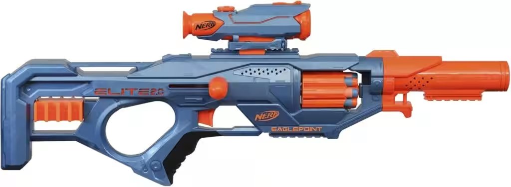Nerf Elite 2.0 Eaglepoint RD-8 Blaster Review: Is This Top-Rated Amazon Pick Worth $10? - Product Image
