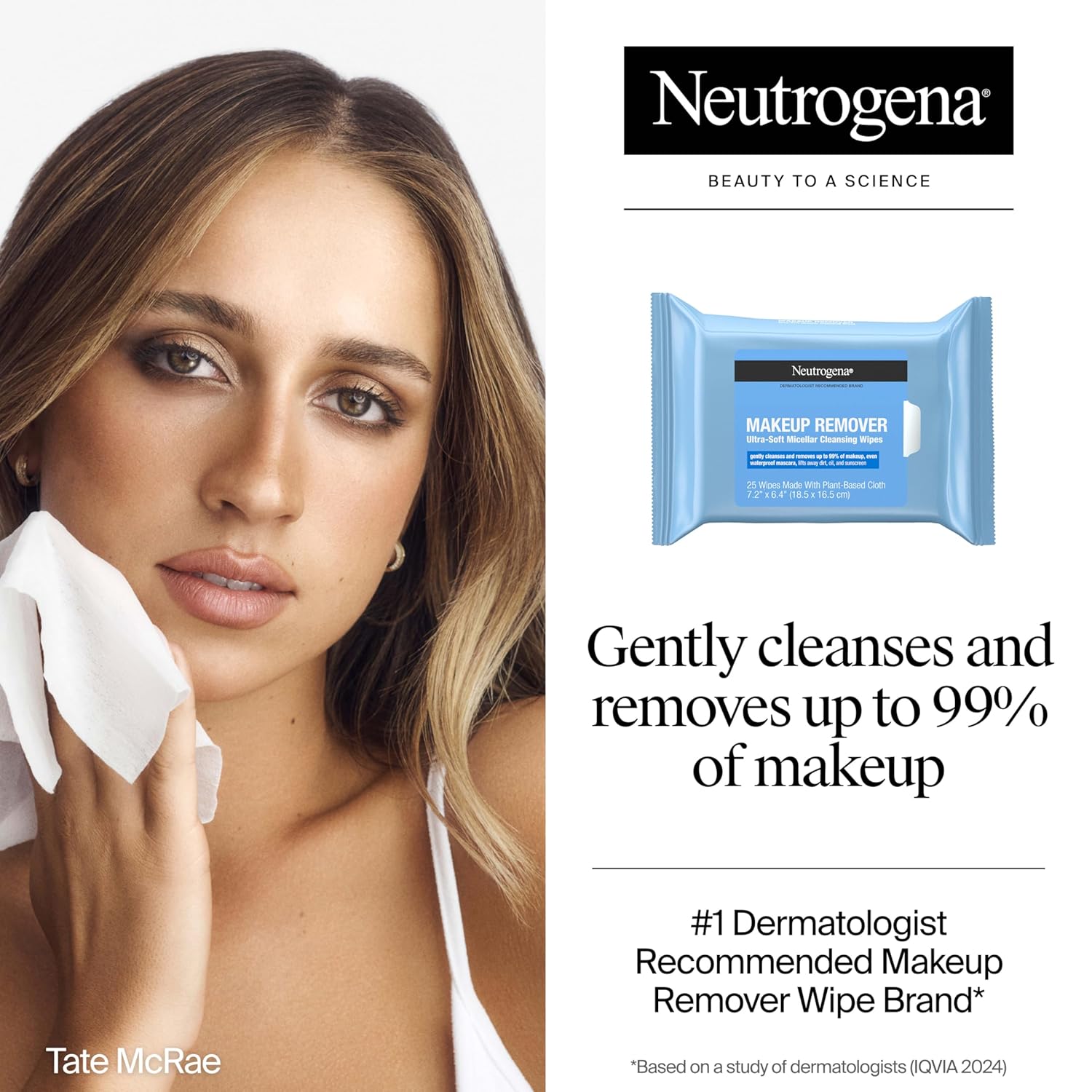 Neutrogena Makeup Remover Cleansing Face Wipes 25ct Twin Pack - Performance: Where It Counts