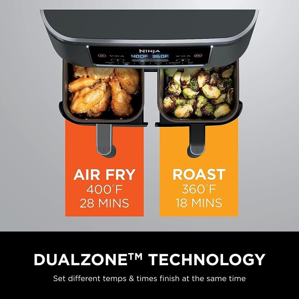 Ninja DZ201 Foodi 8 Quart 6-in-1 DualZone 2-Basket Air Fryer - Is It Worth the Price?