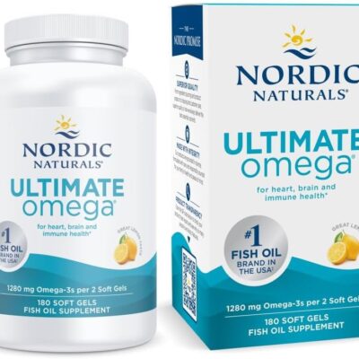 Nordic Naturals Ultimate Omega Fish Oil 180 Softgels Review 2026: Our Honest Verdict After Weeks of Testing - Product Image